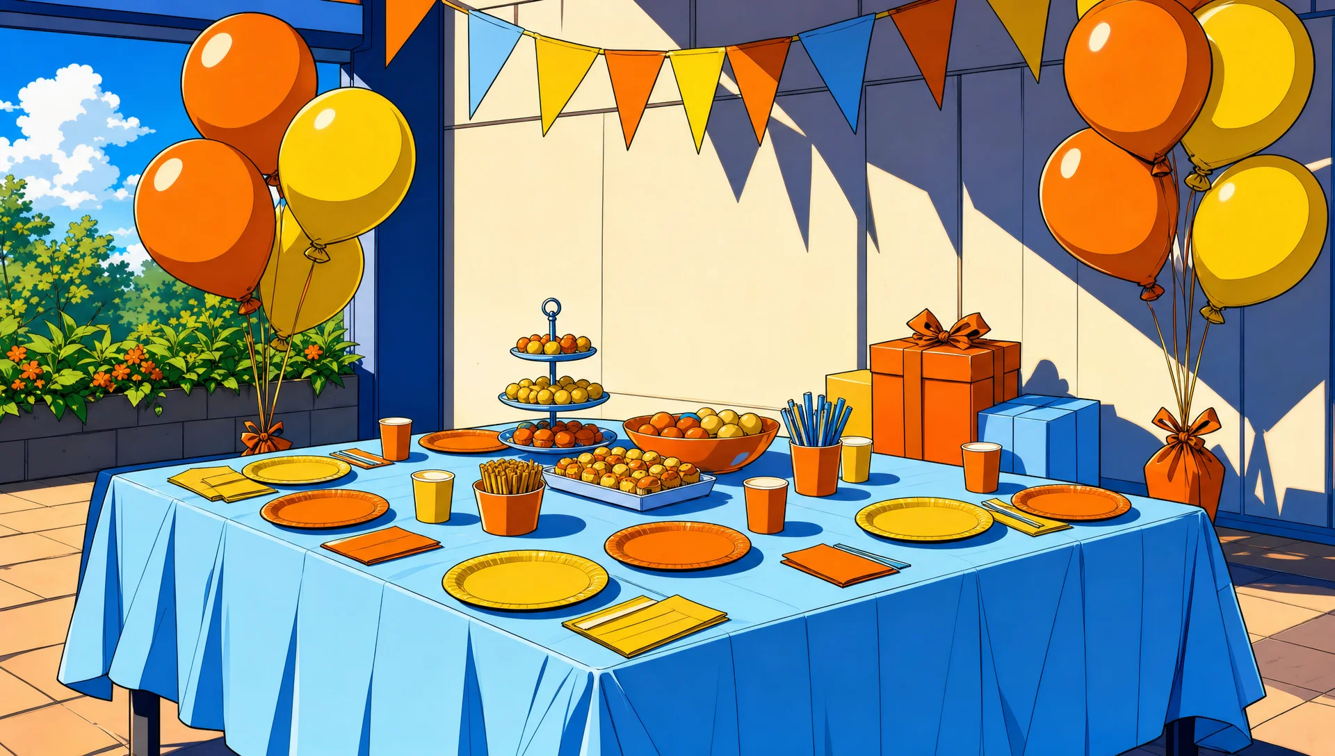 La mesa del torneo