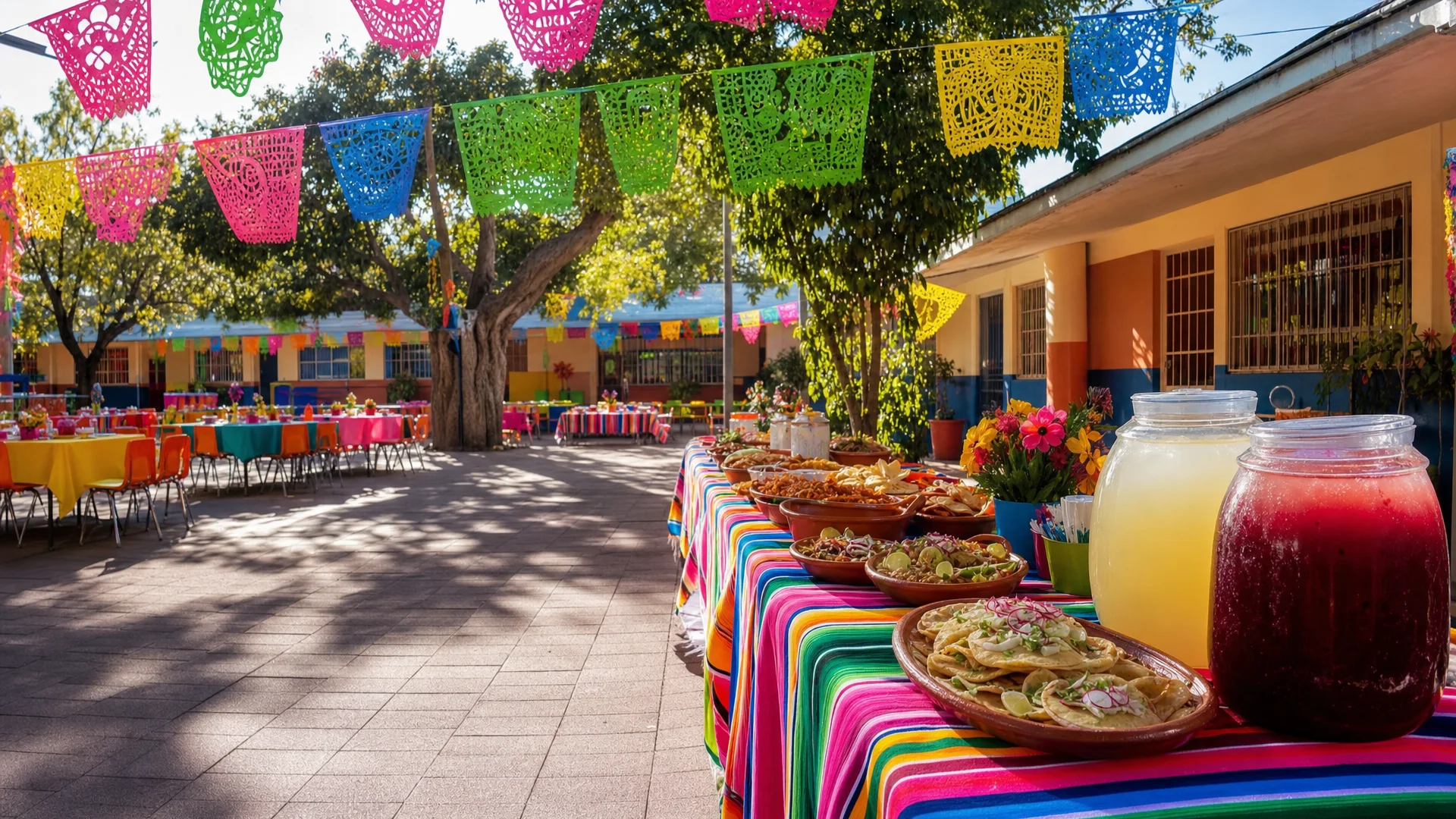 La kerm&eacute;s del patio