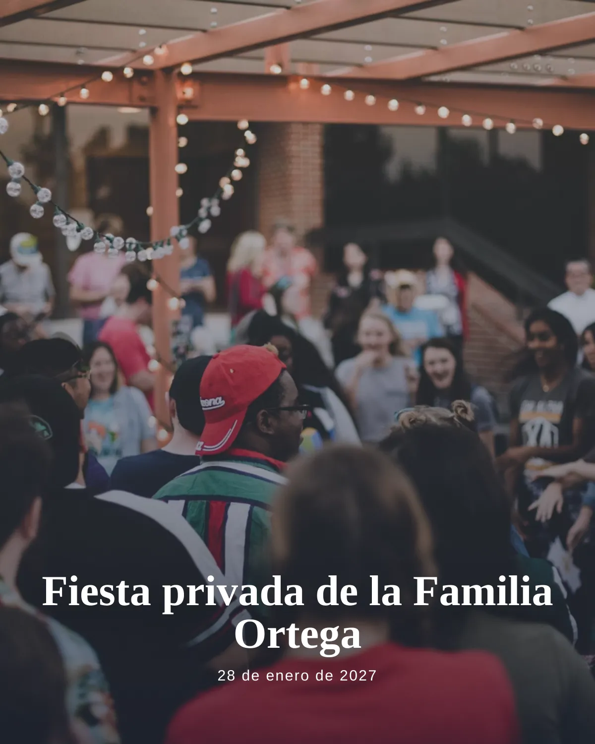 Vista previa de Fiesta privada Encuentro