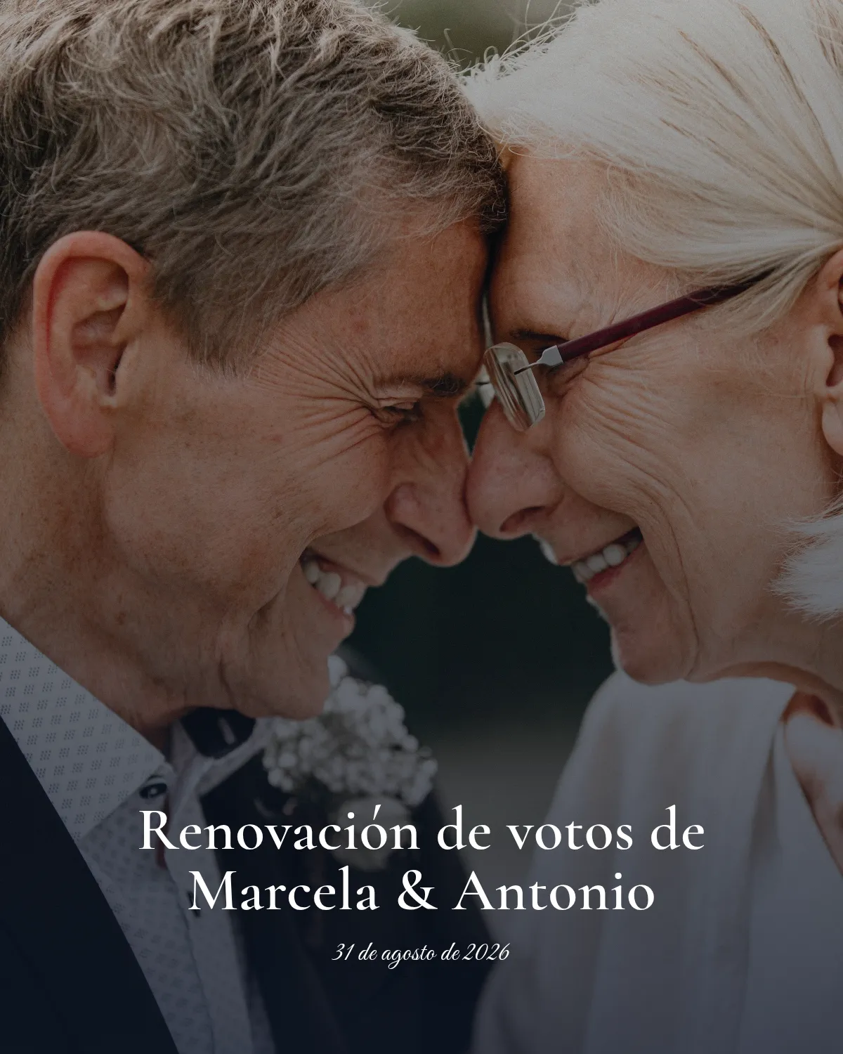 Vista previa de Renovación de votos Editorial